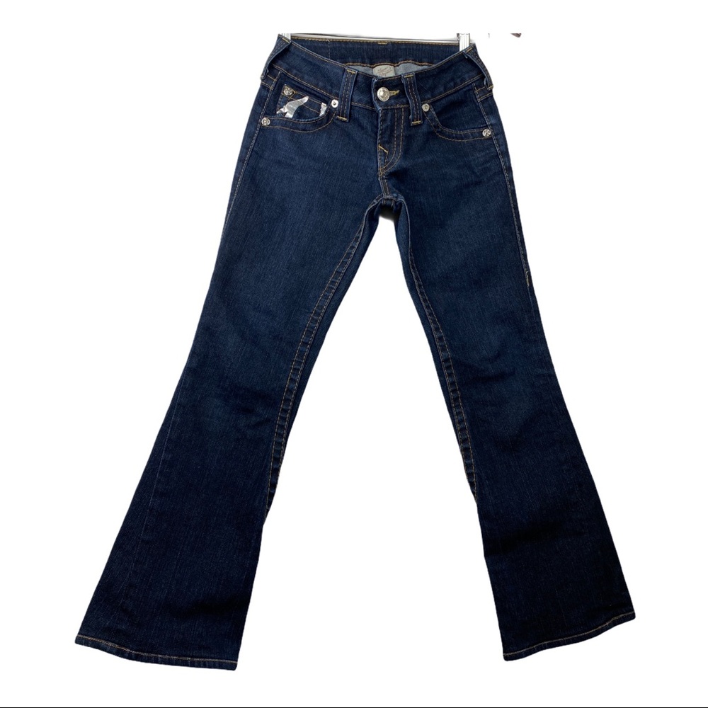 True Religion Bobby Silver Foil Jeans